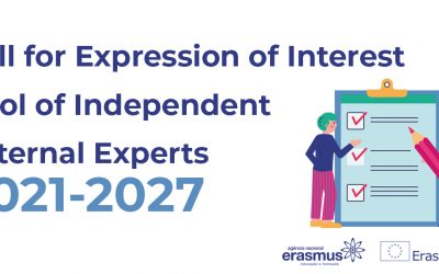 Erasmus+: Call for Expression of Interest, to set up a pool of independent external experts