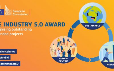 H2020, HE and EIT – Apply to Industry 5.0 Award: applications until 1 April 2022 (17:00 Brussels time)